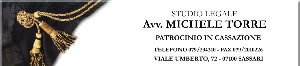 Studio Legale Michele Torre Sassari Viale Umberto 72